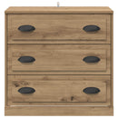 Sideboard Artisan Egetræ 70 x 35,5 x 67,5 cm Konstrueret træ