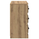 Sideboard Artisan Egetræ 70 x 35,5 x 67,5 cm Konstrueret træ