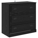 Sideboard Sort eg 70 x 35,5 x 67,5 cm Konstrueret træ