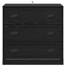 Sideboard Sort eg 70 x 35,5 x 67,5 cm Konstrueret træ