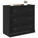 Sideboard Sort eg 70 x 35,5 x 67,5 cm Konstrueret træ