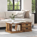 Sofabord Gammelt træ 90 x 50 x 35 cm Konstrueret træ