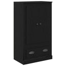 Highboard Sort eg 60 x 35,5 x 103,5 cm Konstrueret træ