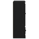 Highboard Sort eg 60 x 35,5 x 103,5 cm Konstrueret træ