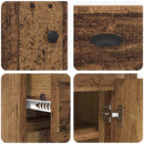 Highboard Gammelt træ 70 x 35,5 x 67,5 cm Konstrueret træ