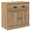 Highboard Artisan Egetræ 70 x 35,5 x 67,5 cm Konstrueret træ
