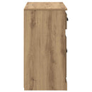 Highboard Artisan Egetræ 70 x 35,5 x 67,5 cm Konstrueret træ