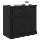 Highboard Sort eg 70 x 35,5 x 67,5 cm Konstrueret træ