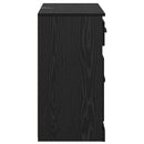 Highboard Sort eg 70 x 35,5 x 67,5 cm Konstrueret træ