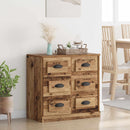 Sideboard Gammelt træ 70 x 35,5 x 67,5 cm Konstrueret træ