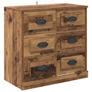 Sideboard Gammelt træ 70 x 35,5 x 67,5 cm Konstrueret træ