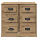 Sideboard Artisan Egetræ 70 x 35,5 x 67,5 cm Konstrueret træ