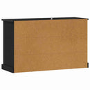 Sideboard Sort eg 100 x 35,5 x 60 cm Konstrueret træ