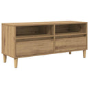 TV-skab Artisan Egetræ 100 x 34,5 x 44,5 cm Konstrueret træ
