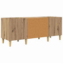 Pladeskab 121 x 38 x 48 cm Konstrueret træ Artisan Egetræ