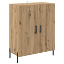 Sideboard Artisan Egetræ 69,5 x 34 x 90 cm Konstrueret træ