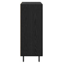 Sideboard Sort eg 69,5 x 34 x 90 cm Konstrueret træ