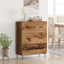 Sideboard Gammelt træ 69,5 x 34 x 90 cm Ingeniørt træ og jern