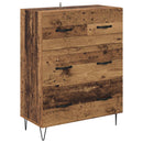 Sideboard Gammelt træ 69,5 x 34 x 90 cm Ingeniørt træ og jern