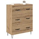 Sideboard med skuffe Artisan Egetræ 69,5 x 34 x 90 cm