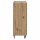 Sideboard med skuffe Artisan Egetræ 69,5 x 34 x 90 cm