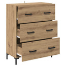 Sideboard med skuffe Artisan Egetræ 69,5 x 34 x 90 cm