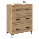 Sideboard med skuffe Artisan Egetræ 69,5 x 34 x 90 cm