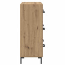 Sideboard med skuffe Artisan Egetræ 69,5 x 34 x 90 cm