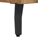 Sideboard Gammelt træ 69,5 x 34 x 90 cm Ingeniørt træ og jern