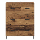 Sideboard Gammelt træ 69,5 x 34 x 90 cm Ingeniørt træ og jern
