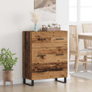 Sideboard Gammelt træ 69,5 x 34 x 90 cm Ingeniørt træ og jern