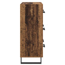 Sideboard Gammelt træ 69,5 x 34 x 90 cm Ingeniørt træ og jern