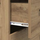 Sideboard med skuffe Artisan Egetræ 69,5 x 34 x 90 cm