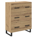 Sideboard med skuffe Artisan Egetræ 69,5 x 34 x 90 cm