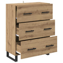 Sideboard med skuffe Artisan Egetræ 69,5 x 34 x 90 cm