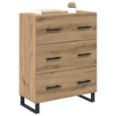 Sideboard med skuffe Artisan Egetræ 69,5 x 34 x 90 cm