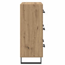 Sideboard med skuffe Artisan Egetræ 69,5 x 34 x 90 cm