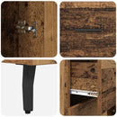 Sideboard Gammelt træ 69,5 x 34 x 90 cm Ingeniørt træ og jern