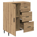 Sideboard med skuffe Artisan Egetræ 69,5 x 34 x 90 cm