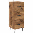 Sideboard Gammelt træ 34 x 34,5 x 90 cm Konstrueret træ