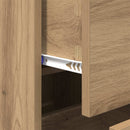 Sideboard Artisan Egetræ 34,5 x 34 x 90 cm Konstrueret træ