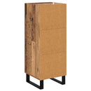 Sideboard Gammelt træ 34,5 x 34 x 90 cm Ingeniørt træ og jern