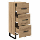 Sideboard med skuffe Artisan Egetræ 34,5 x 34 x 90 cm