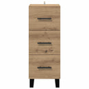 Sideboard med skuffe Artisan Egetræ 34,5 x 34 x 90 cm