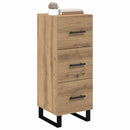 Sideboard med skuffe Artisan Egetræ 34,5 x 34 x 90 cm