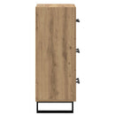 Sideboard med skuffe Artisan Egetræ 34,5 x 34 x 90 cm
