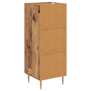 Sideboard Gammelt træ 34 x 34.5 x 90 cm Konstrueret træ