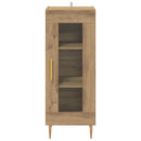 Sideboard artisan eg 34 x 34.5 x 90 cm Konstrueret træ