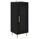 Sideboard Sort eg 34 x 34.5 x 90 cm Konstrueret træ