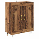 Sideboard Gammelt træ 69,5 x 34 x 90 cm Konstrueret træ